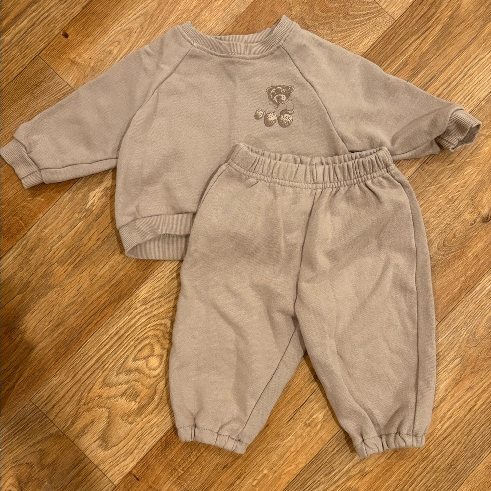 Bebe Holic Cream Baby Outfit